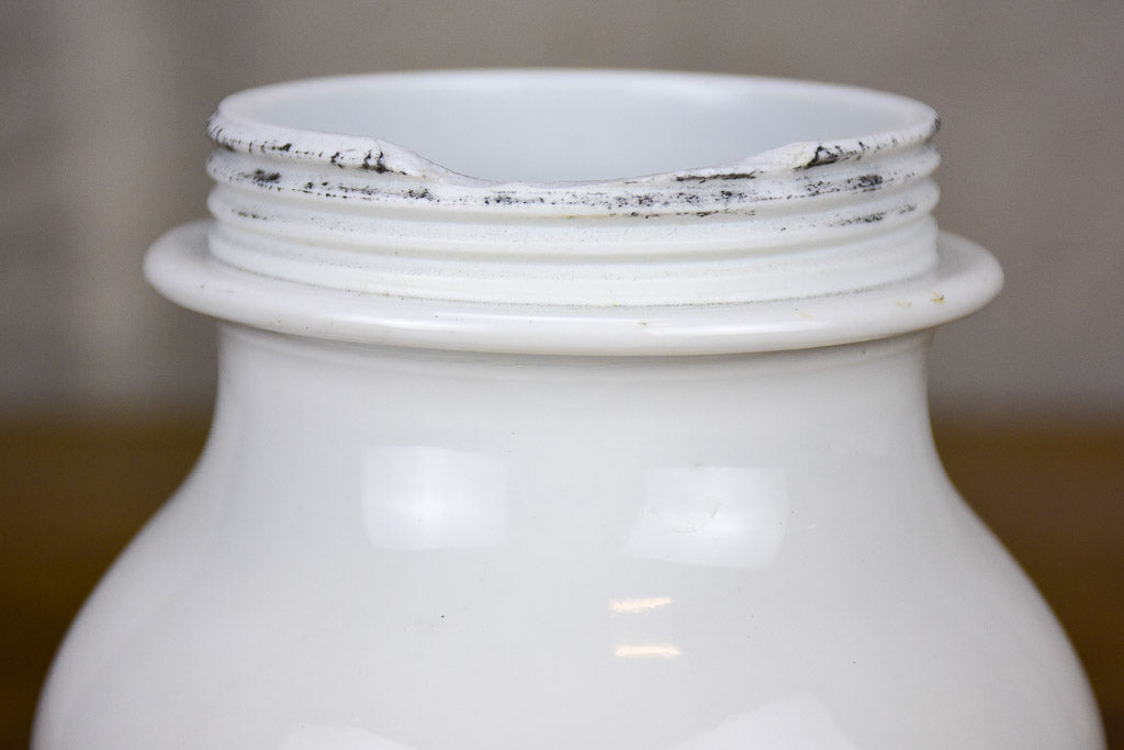 Antique French pot à bouillion - soup carrier