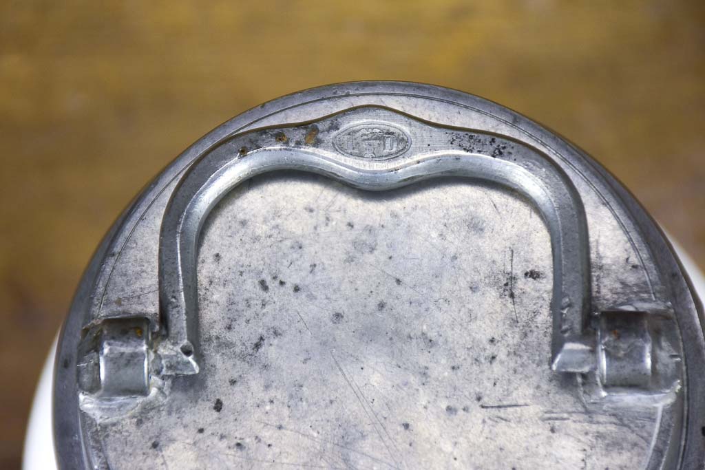 Antique French pot à bouillion - soup carrier