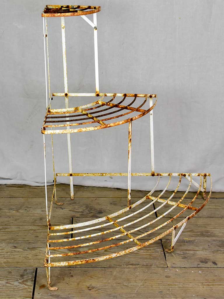 Mid-century French plant stand - three tier