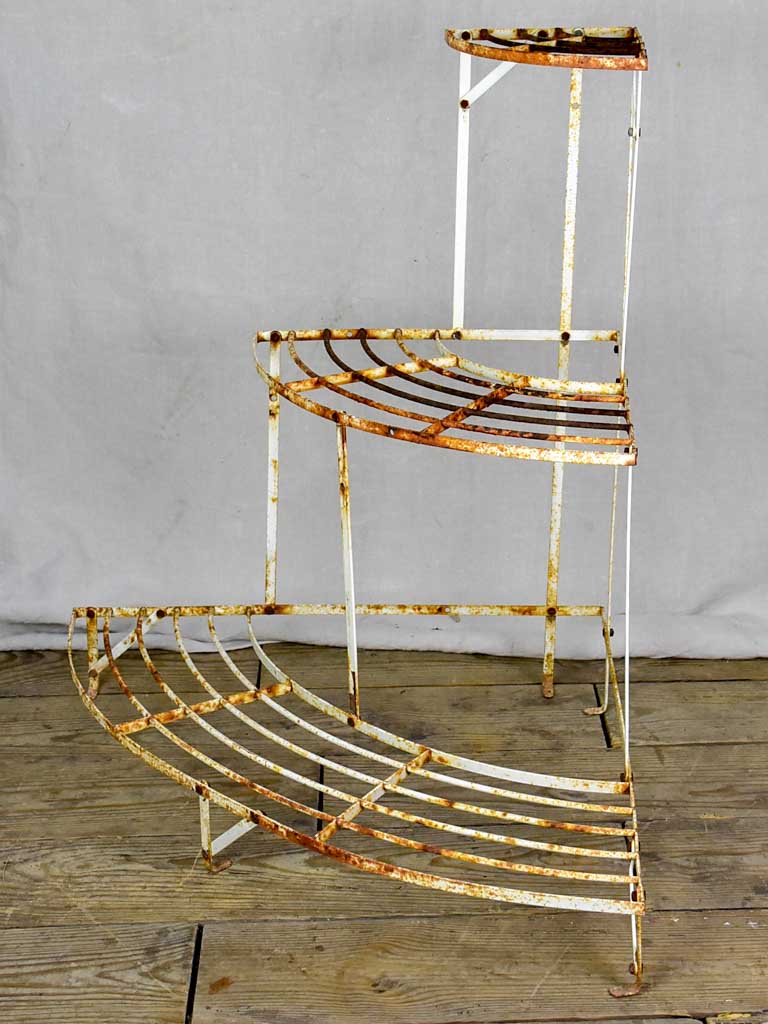 Mid-century French plant stand - three tier