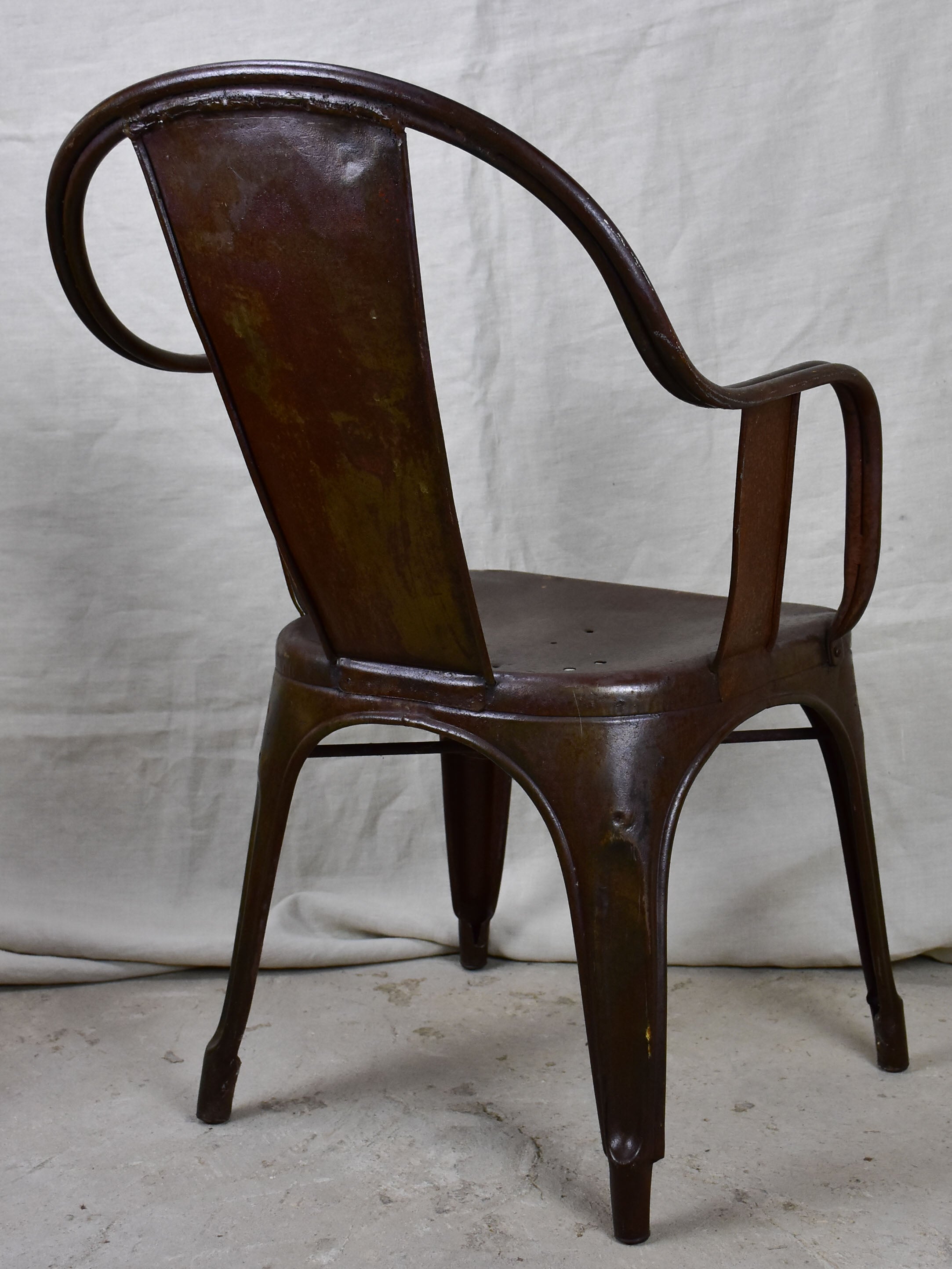 Pair of original Tolix armchairs - 1930's