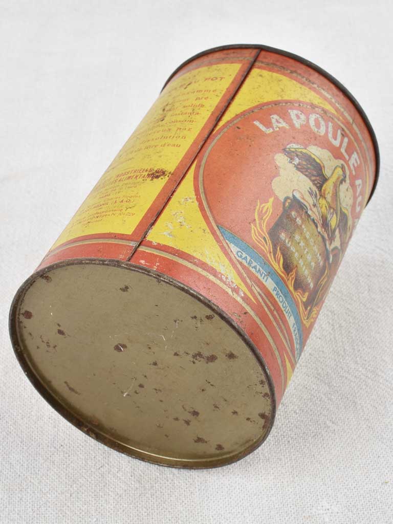 Authentic tin-made pot-roast chicken holder