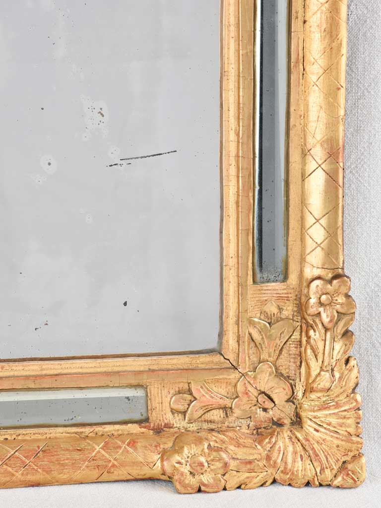 Louis XVI Mirror with Parcloses frame 34¼" x 18"