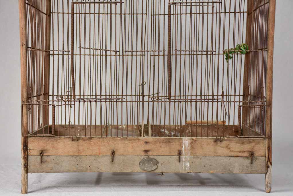 Superb large early 20th century French birdcage 38¼"