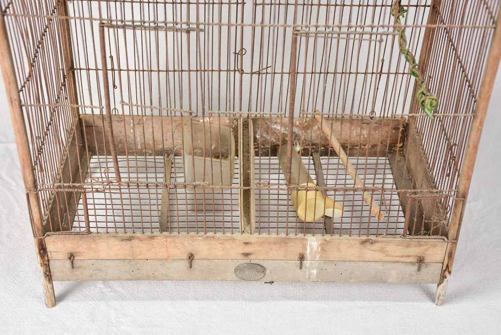 Superb large early 20th century French birdcage 38¼"