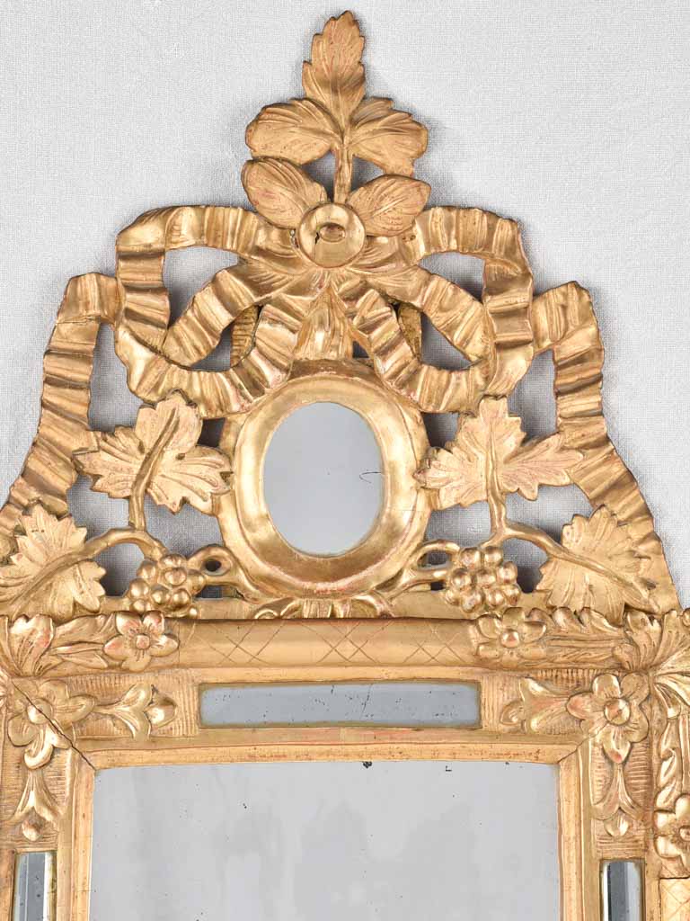 Louis XVI Mirror with Parcloses frame 34¼" x 18"