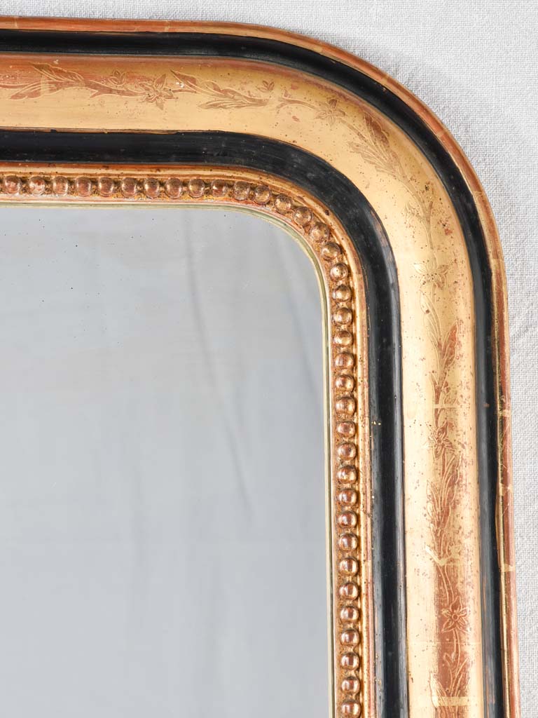 Large Louis Philippe gilded Mirror - 19th century - 39" x 28¼"