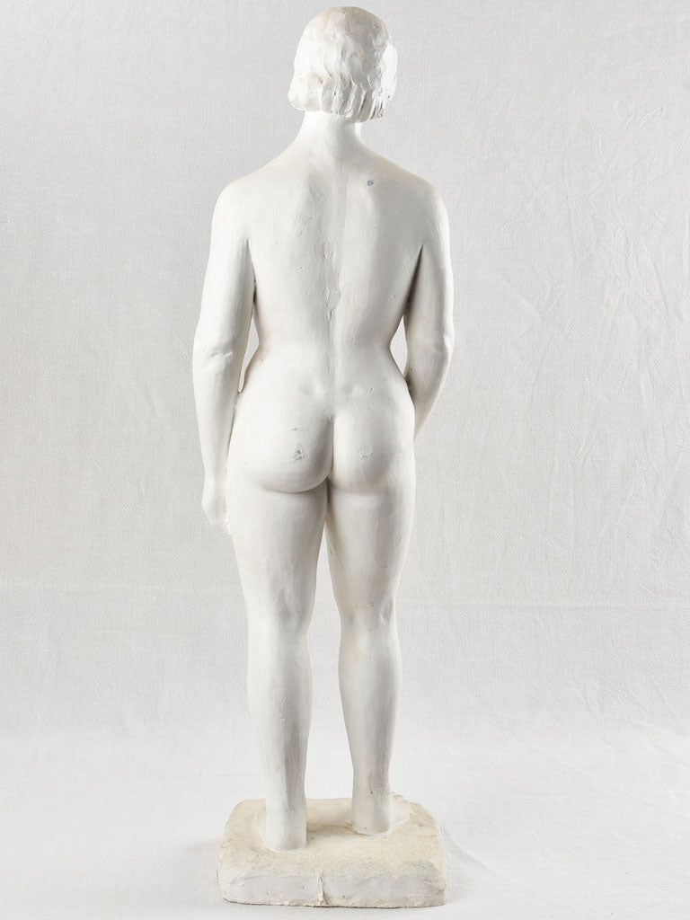 Antique A Spinelli Plaster Statue