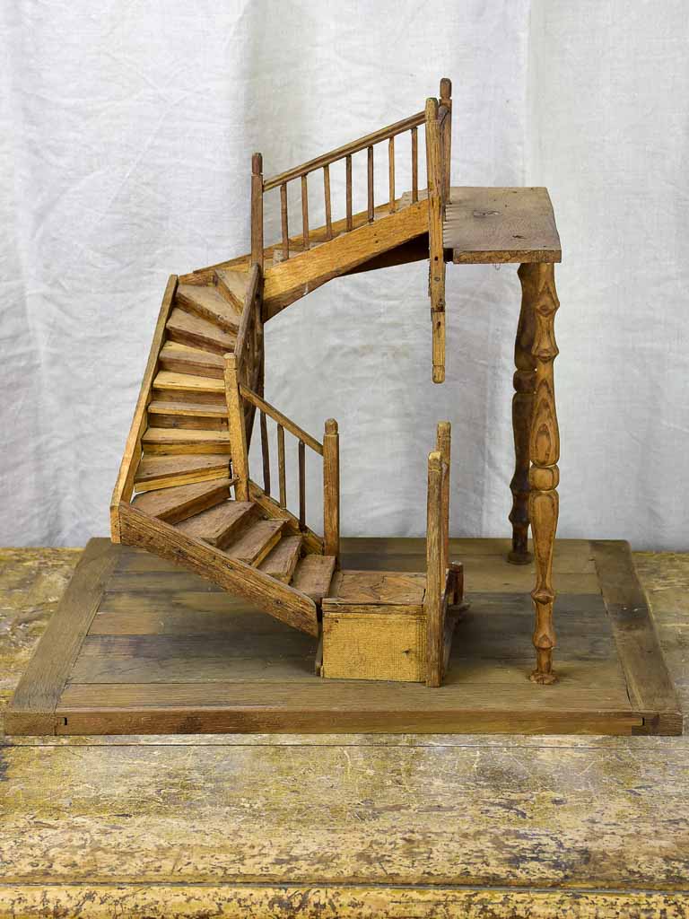 Antique miniature staircase