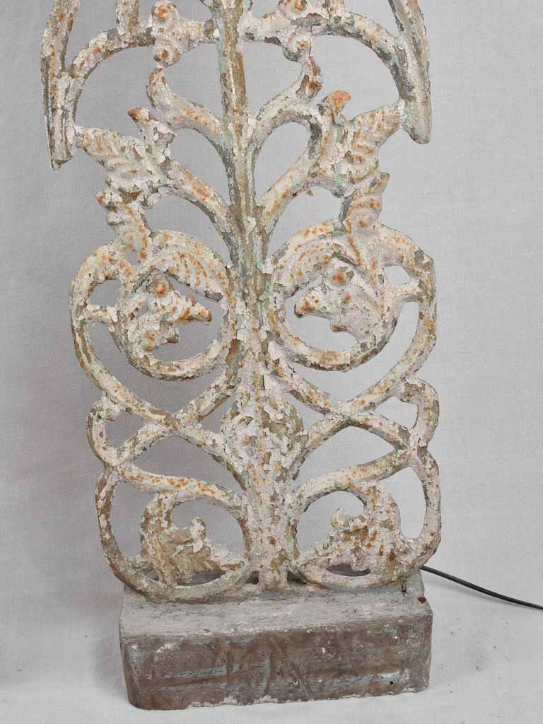 Tall/Floor lamps, salvaged material, 19th-C, 47¾"