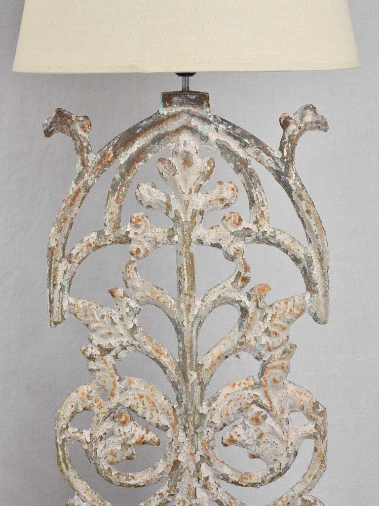 Tall/Floor lamps, salvaged material, 19th-C, 47¾"