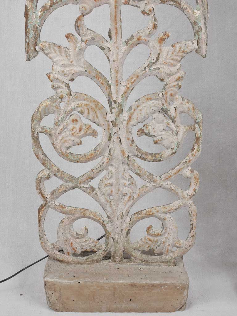Tall/Floor lamps, salvaged material, 19th-C, 47¾"