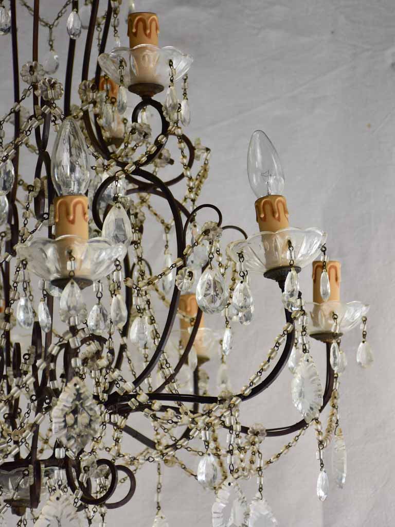 Large early twentieth century Italian chandelier - 12 lights 38½"
