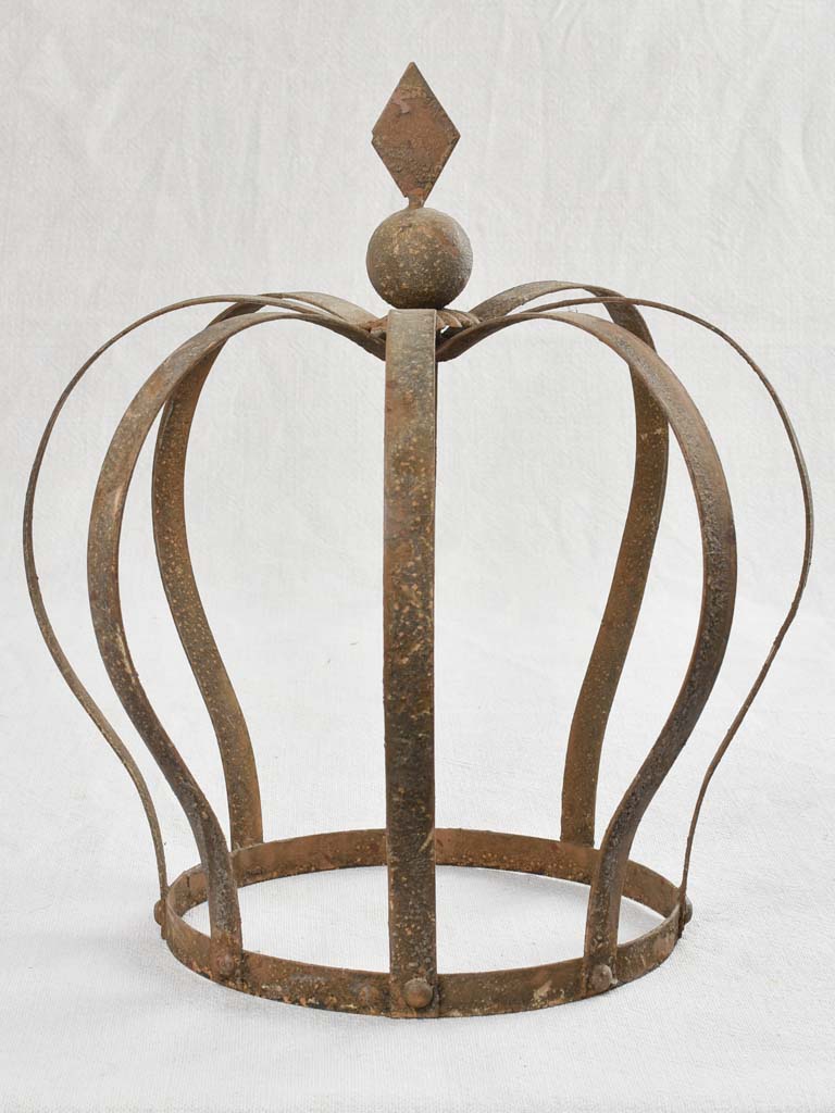 19th century crown from a religious statue 11¾"