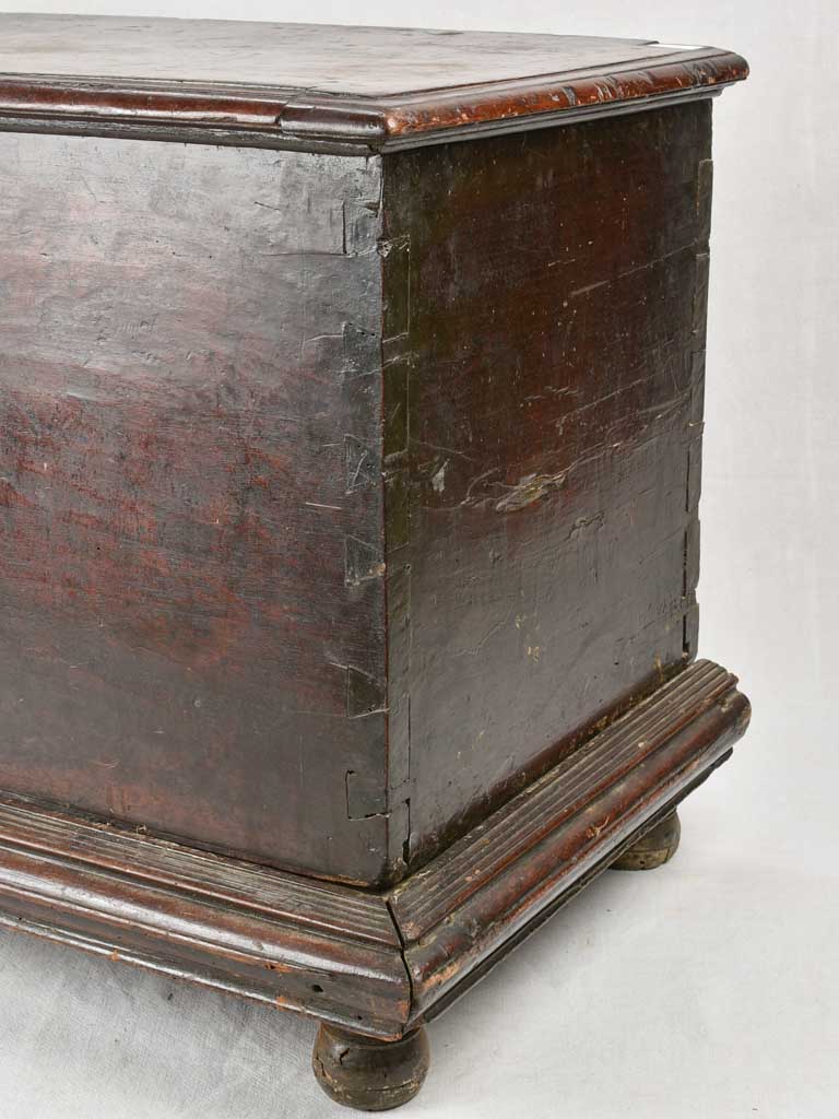 Authentic Antique French Storage Trunk