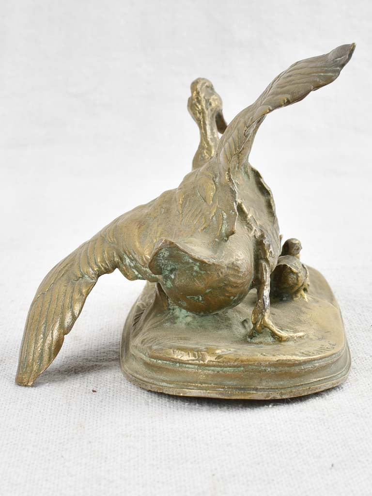 Vintage PJ Mene Bronze Animalier Sculpture