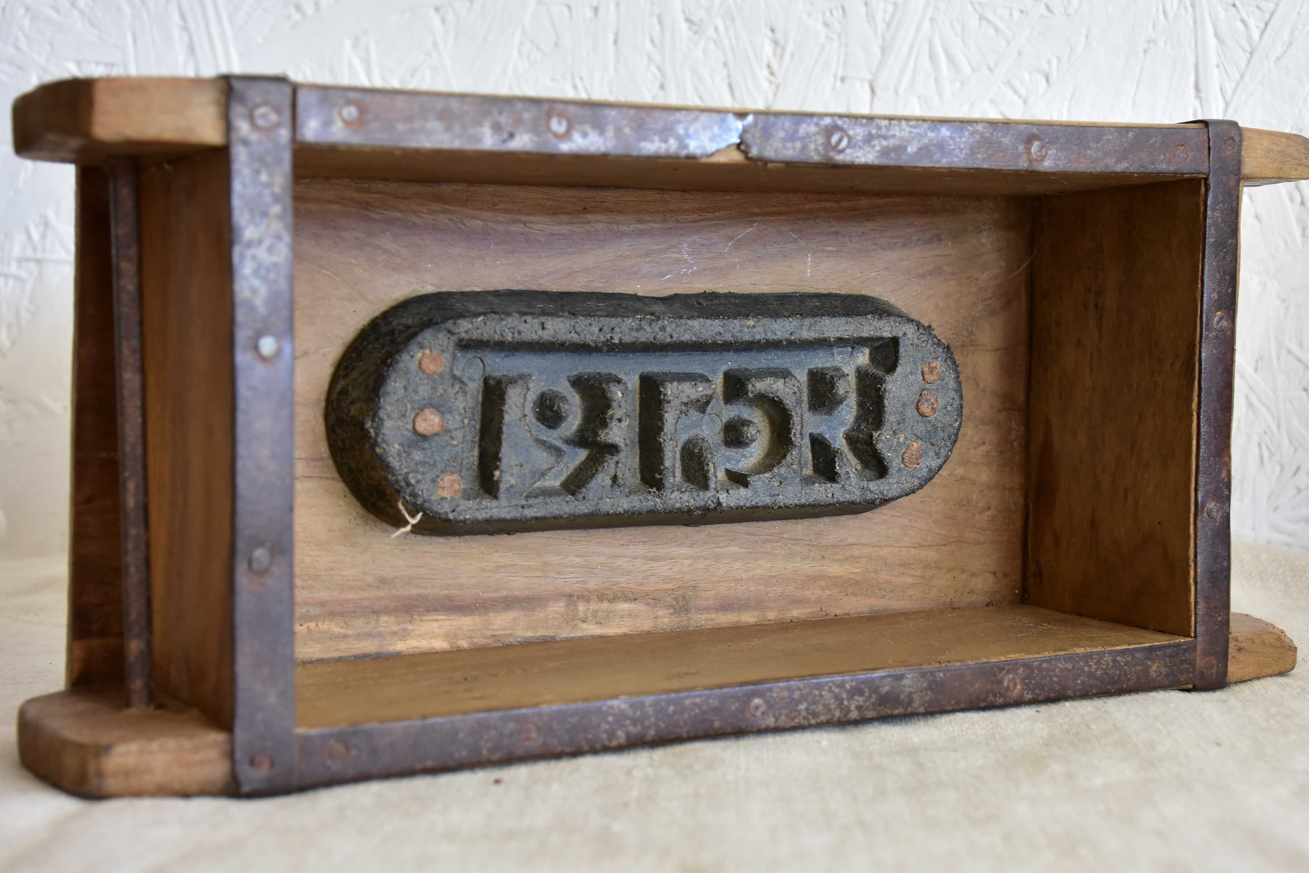 Antique French brick moulds