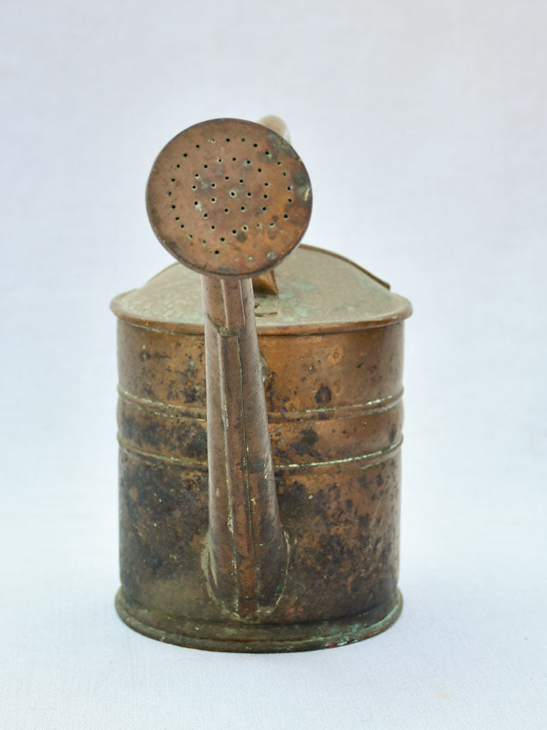Early twentieth-century French copper watering can
