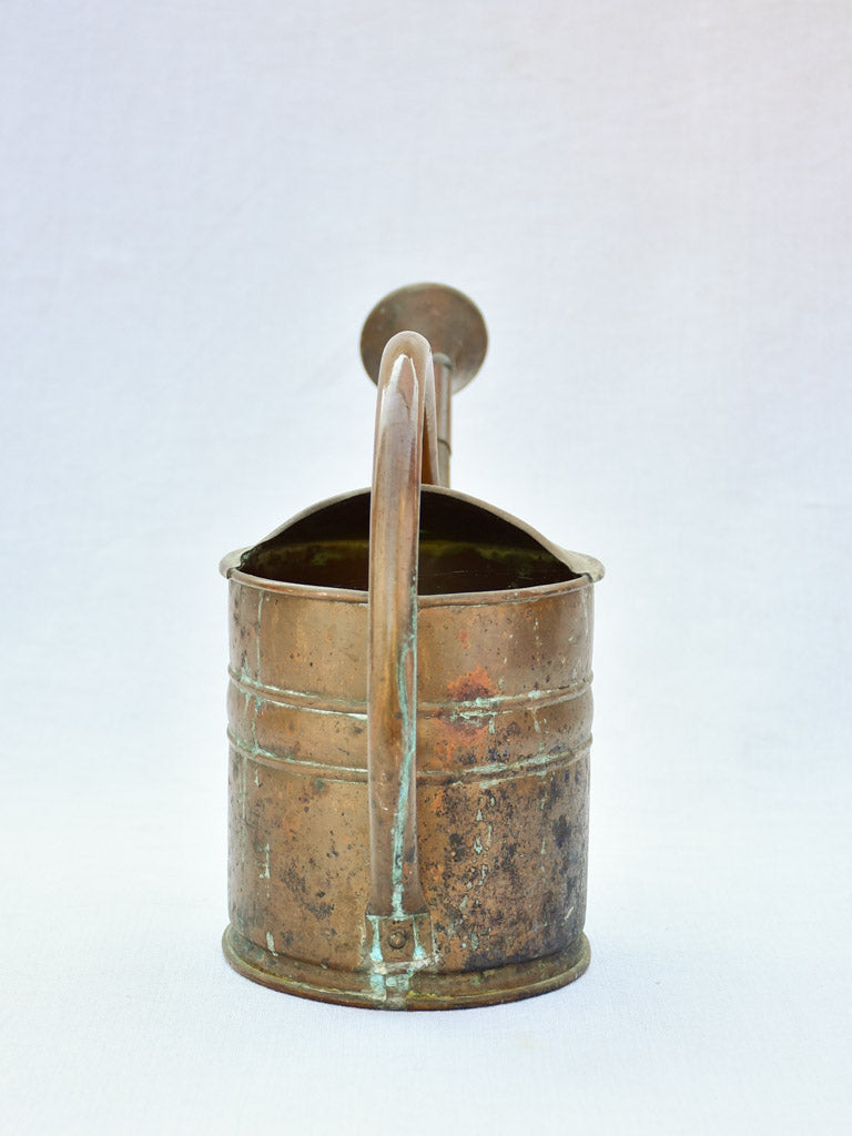 Early twentieth-century French copper watering can