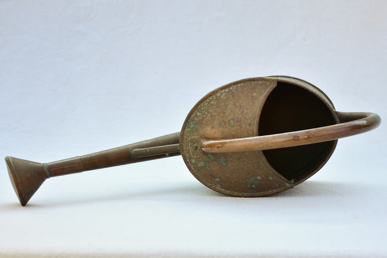 Early twentieth-century French copper watering can