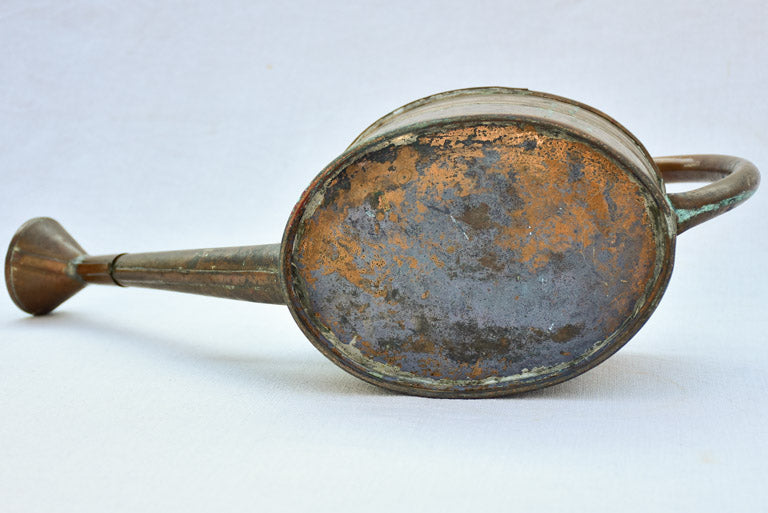 Early twentieth-century French copper watering can