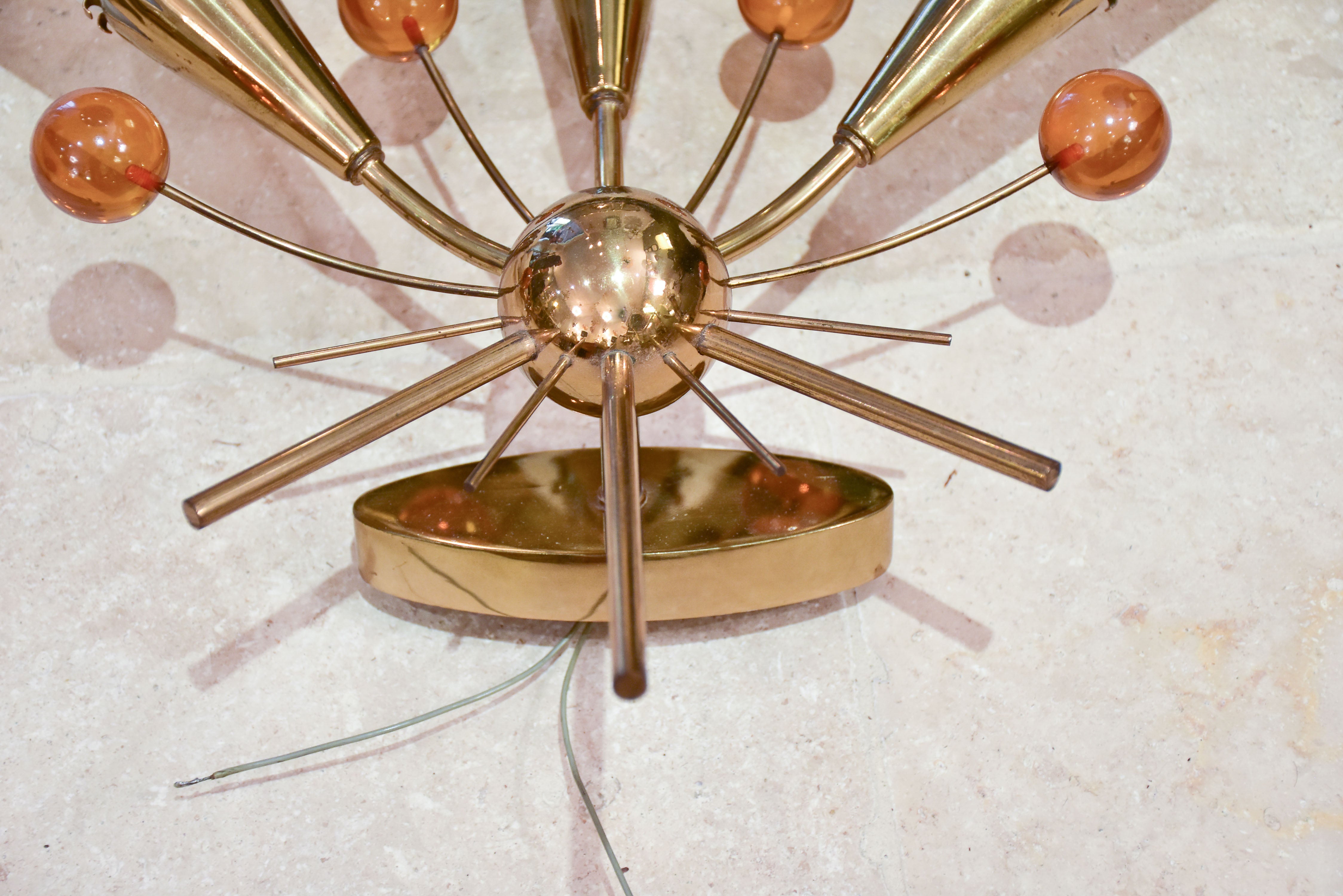 Pair of vintage French wall sconces