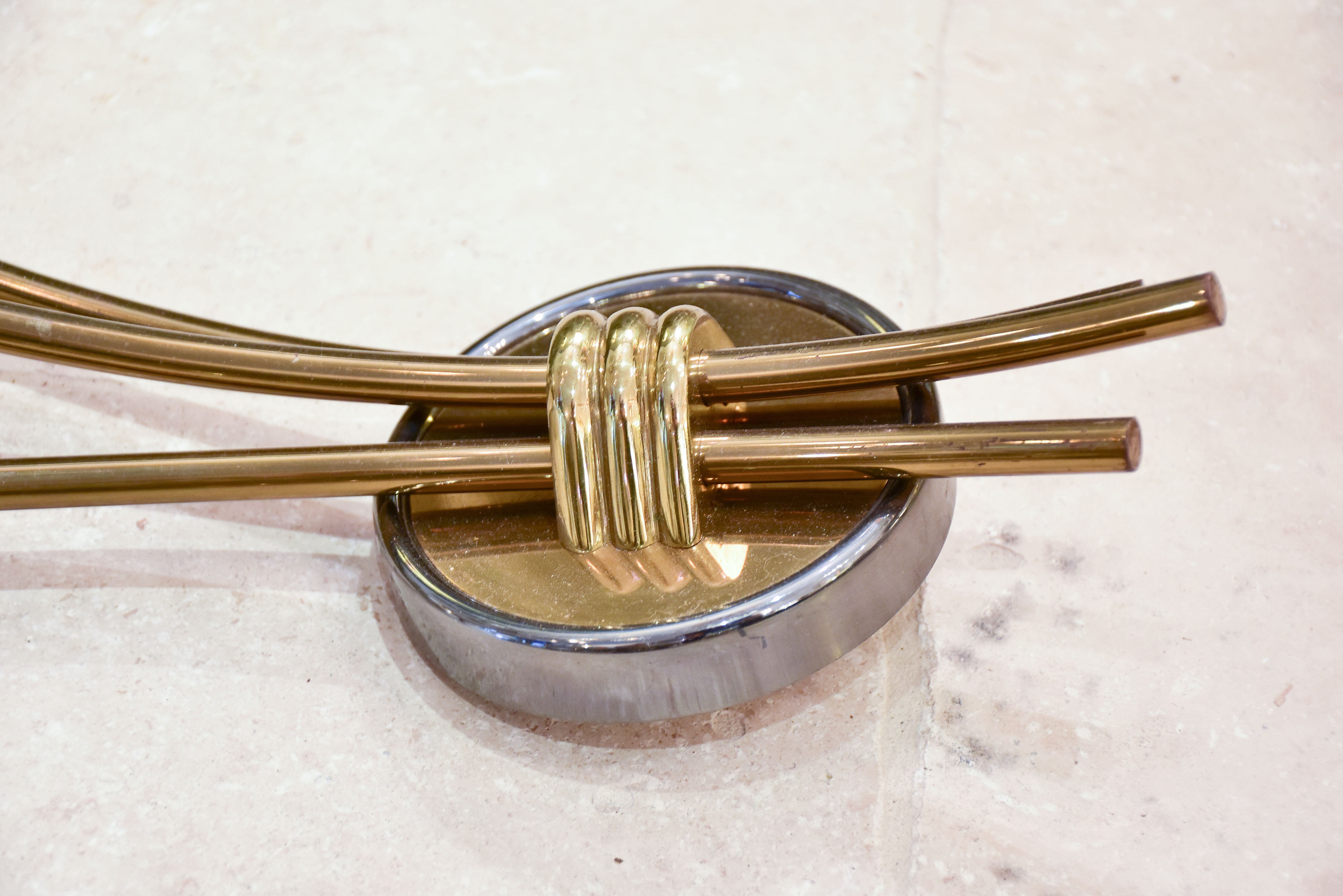 Three mid century French wall sconces