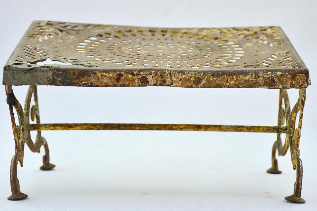 19th Century French garden footrest