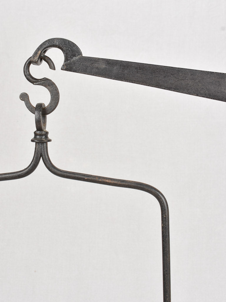 Set of large epicerie scales from the late 19th century 35"