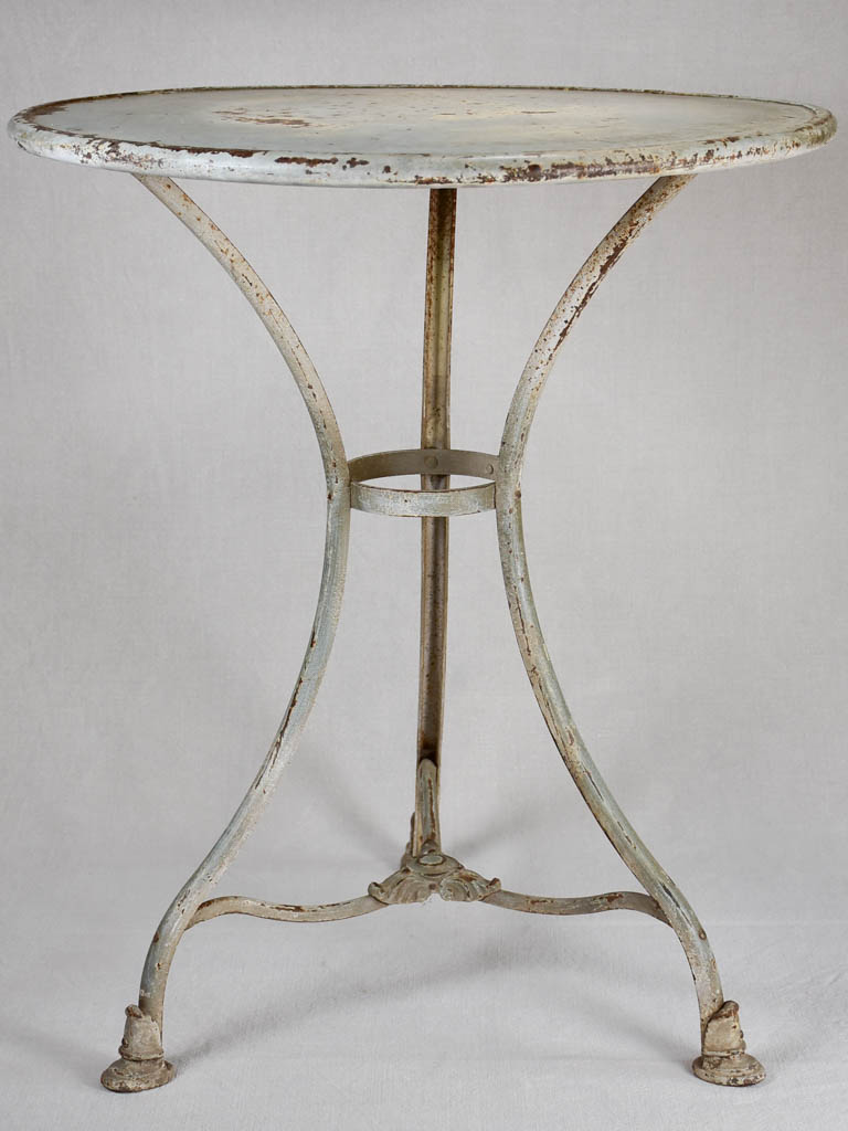 Arras garden table with blue-gray patina - early 20th century