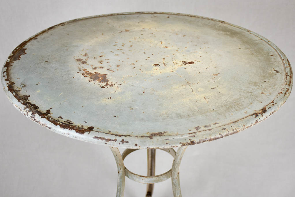 Arras garden table with blue-gray patina - early 20th century