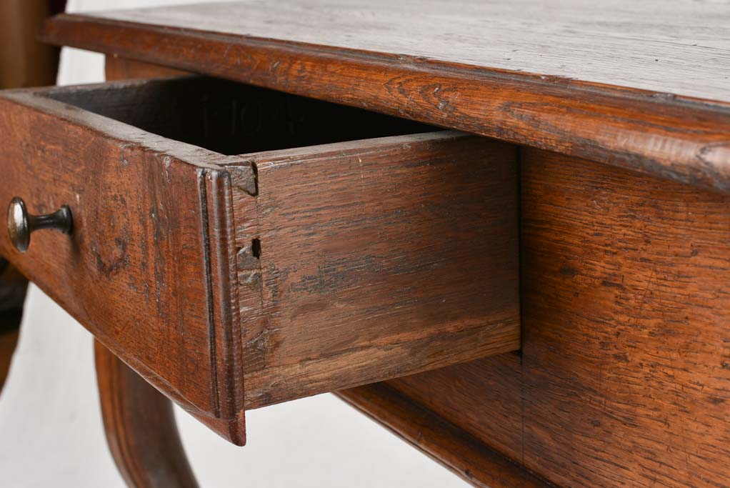 Louis XV period table with drawer 38½" x 23¾"