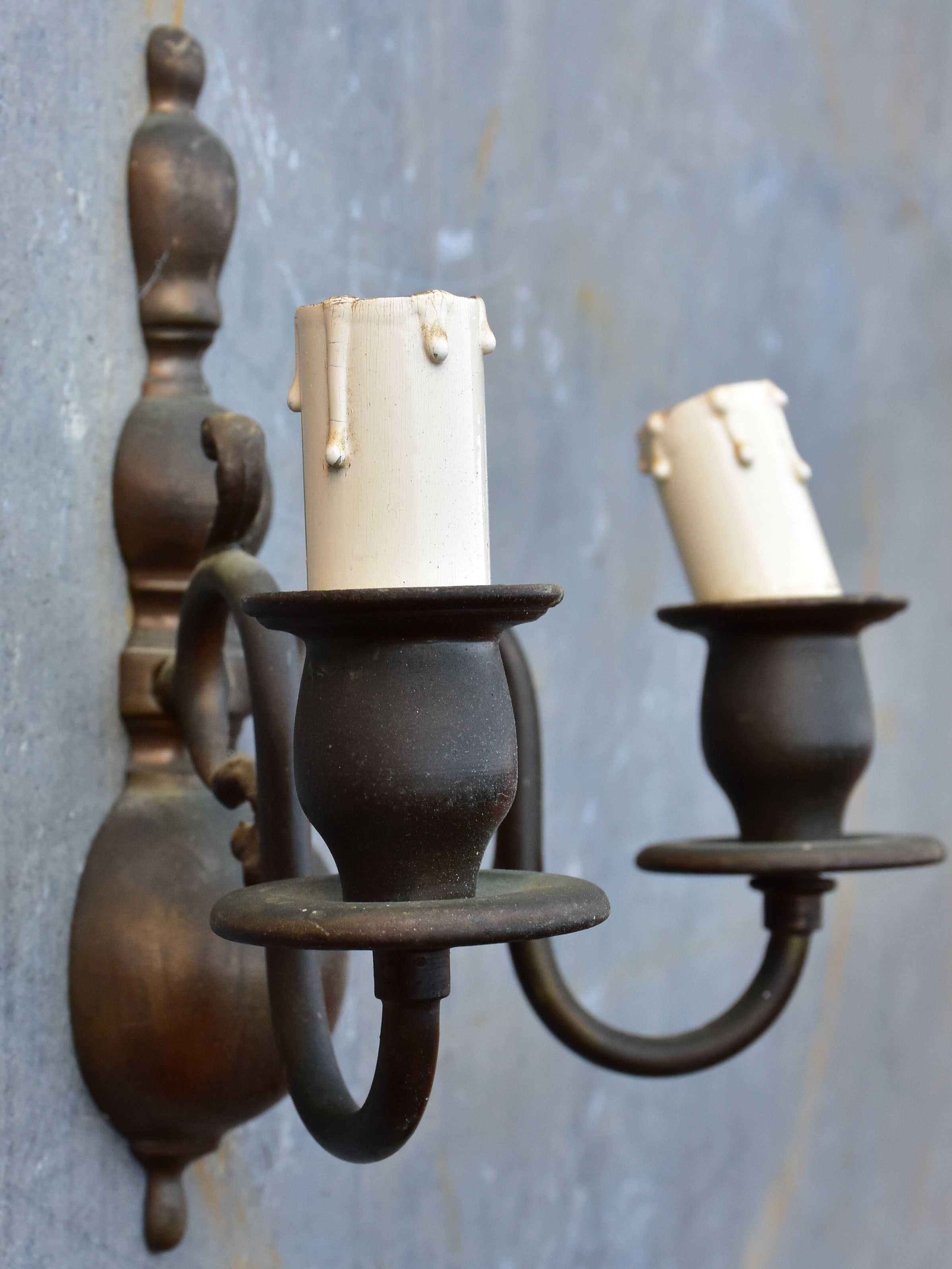 Pair of vintage Italian wall sconces