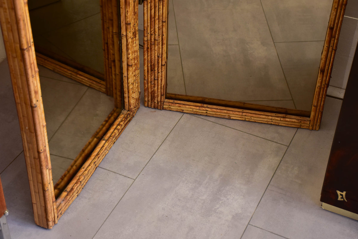 Italian Vivai del Sud palm tree mirrored screen