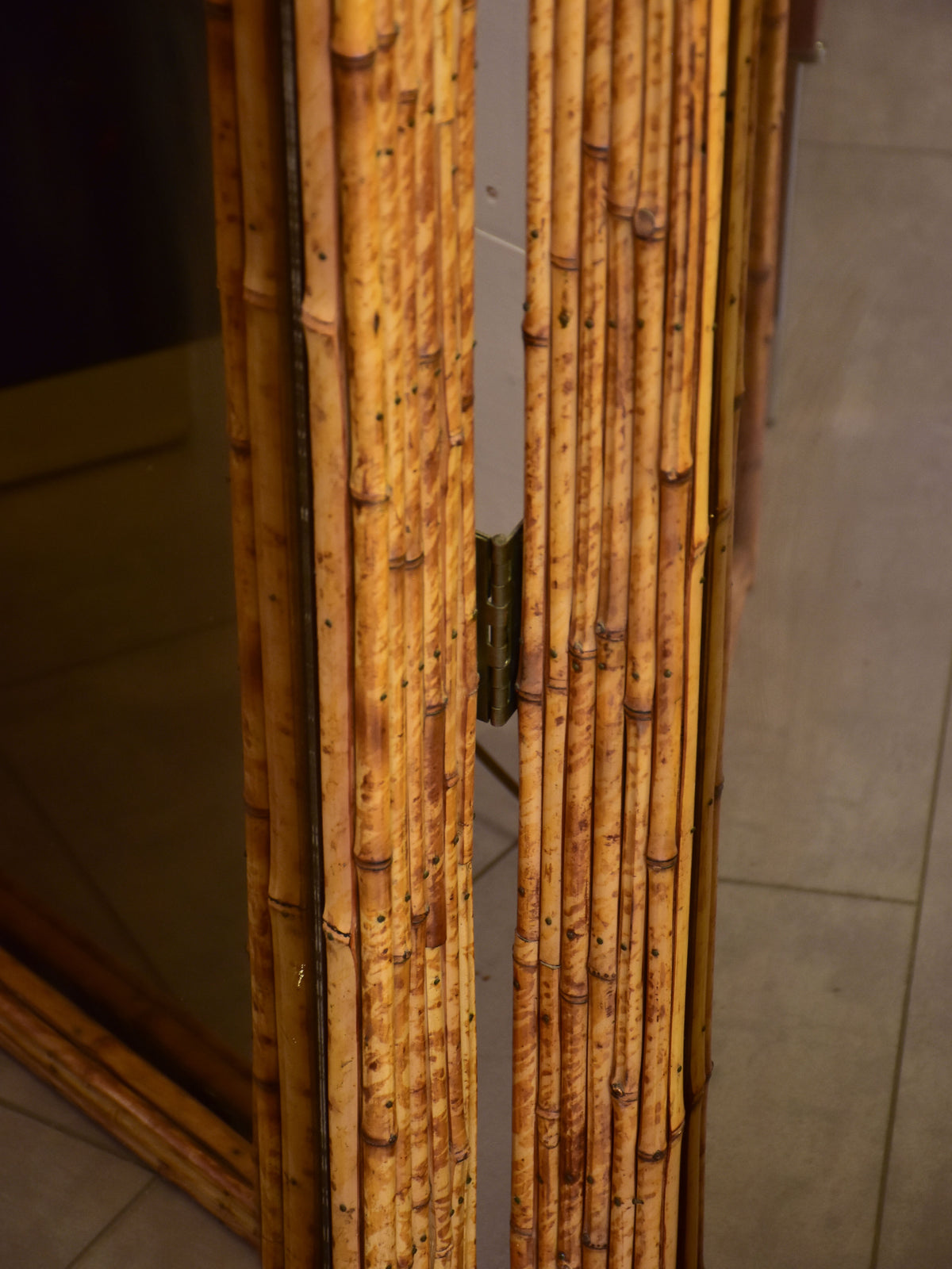 Italian Vivai del Sud palm tree mirrored screen