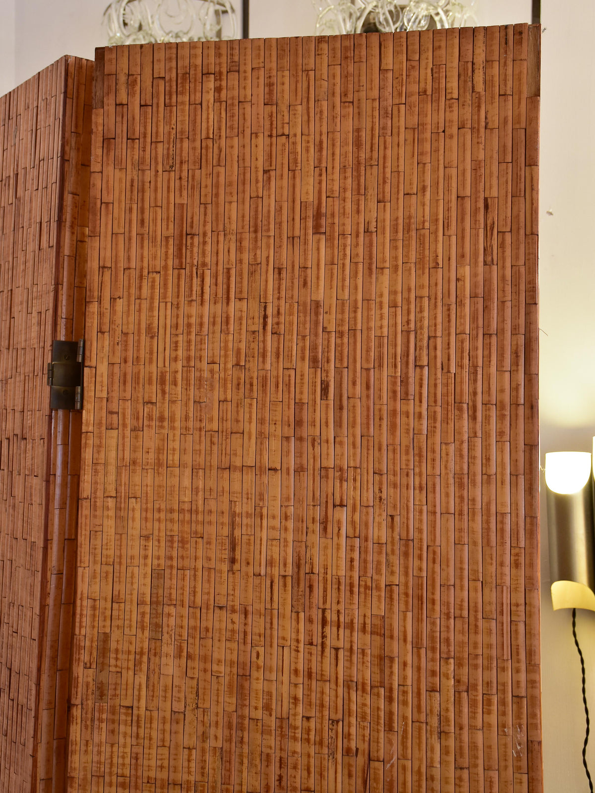 Italian Vivai del Sud palm tree mirrored screen