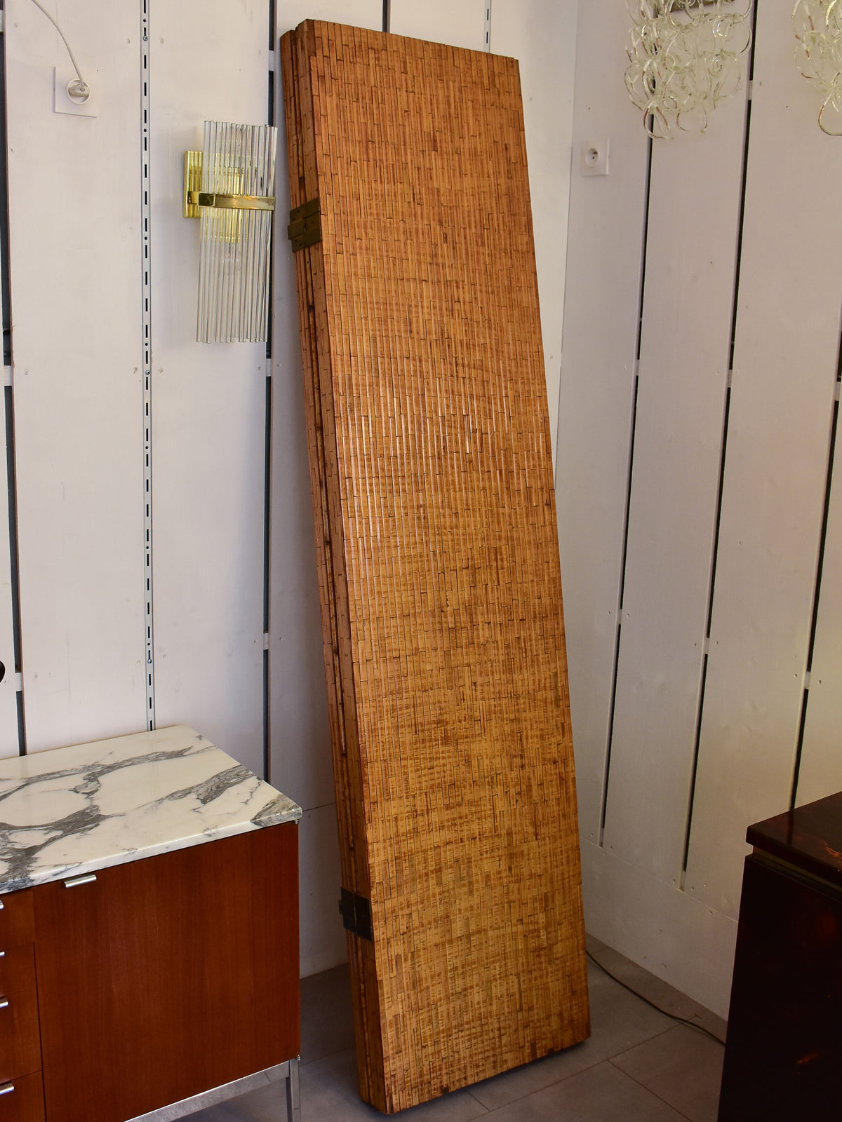 Italian Vivai del Sud palm tree mirrored screen