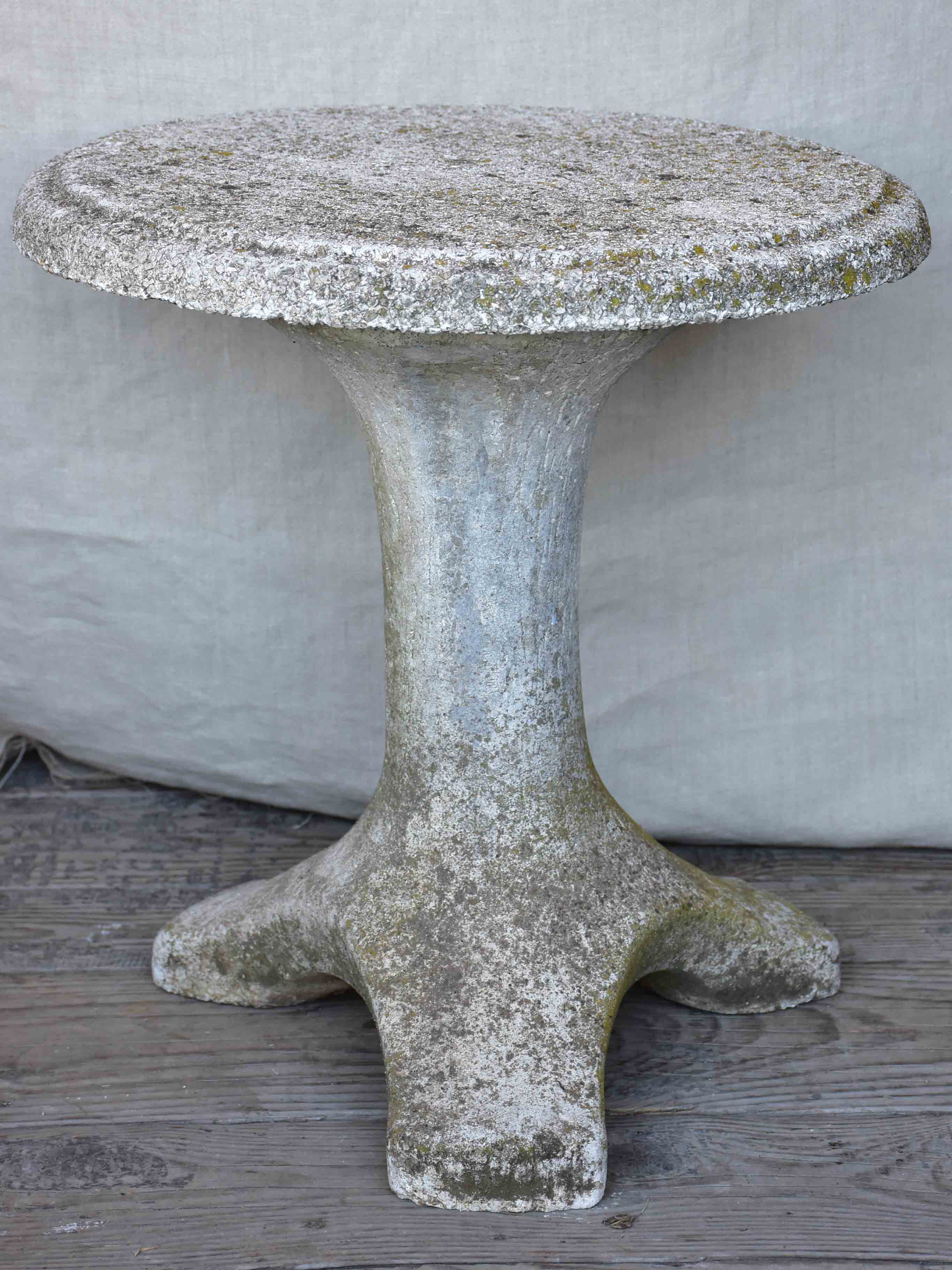 A pair of vintage Italian garden stools