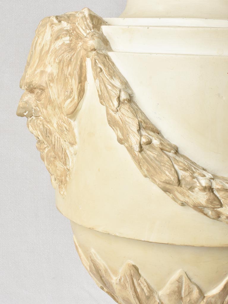 Beige 19th Century Ceramic Urn