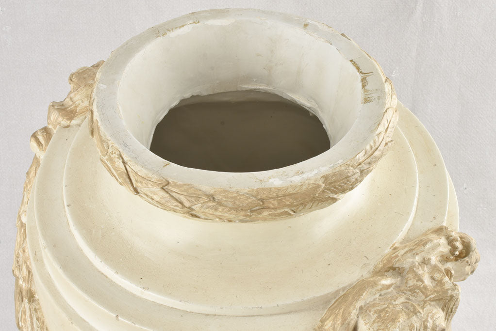 Stunning Bacchus Head Ceramic Urn