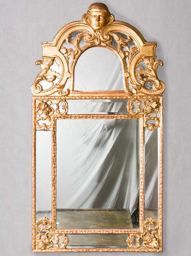 Spectacular Early Eighteenth Century Gilt Mirror