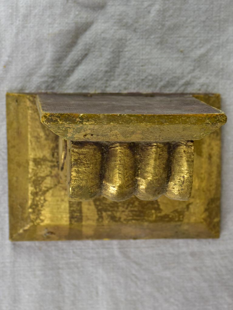 Small rectangular floating console