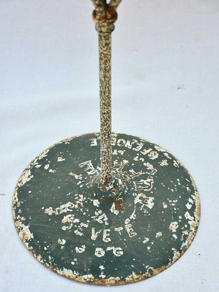 Early twentieth-century French bistro table - Ruffier Grenoble