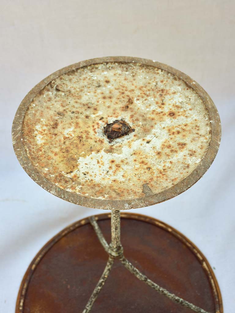 Early twentieth-century French bistro table - Ruffier Grenoble