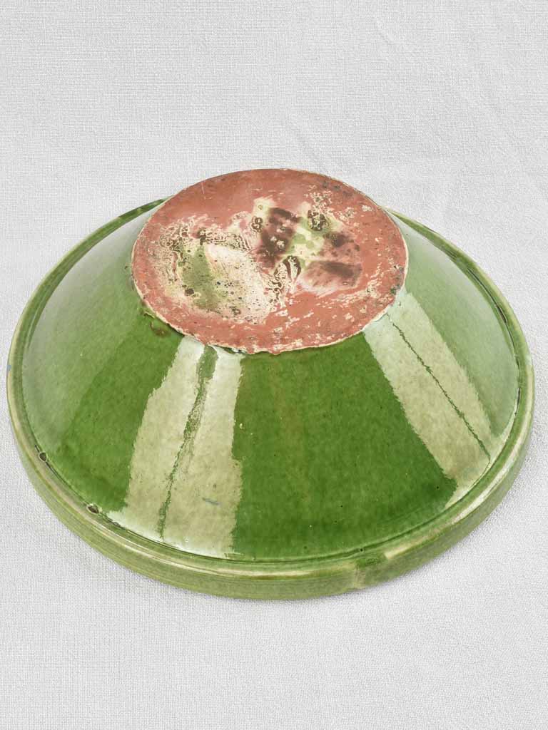 Large green salad bowl / tian bowl 13¾"