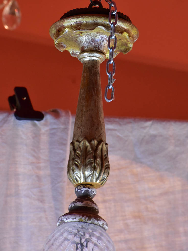 Antique French candle chandelier