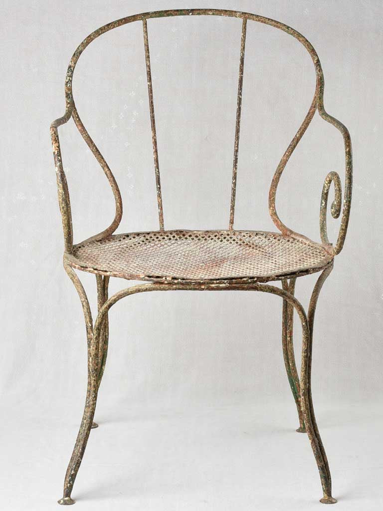 Late 19th Century Garden Armchair