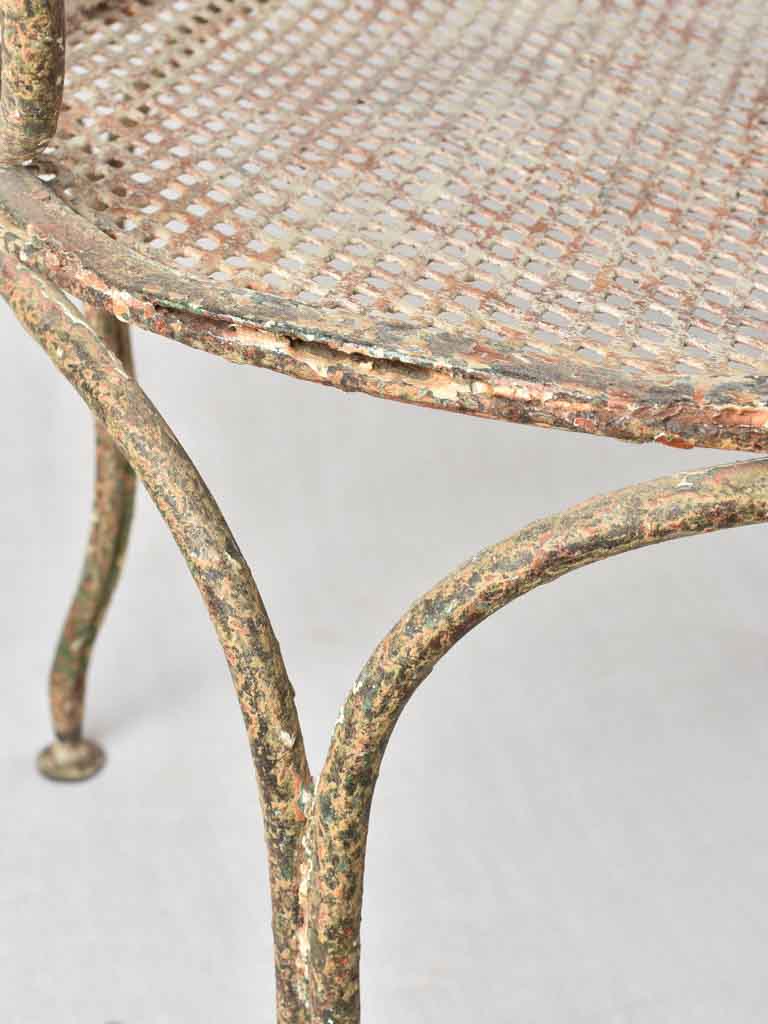 Original Scrolled Armrests Garden Seat