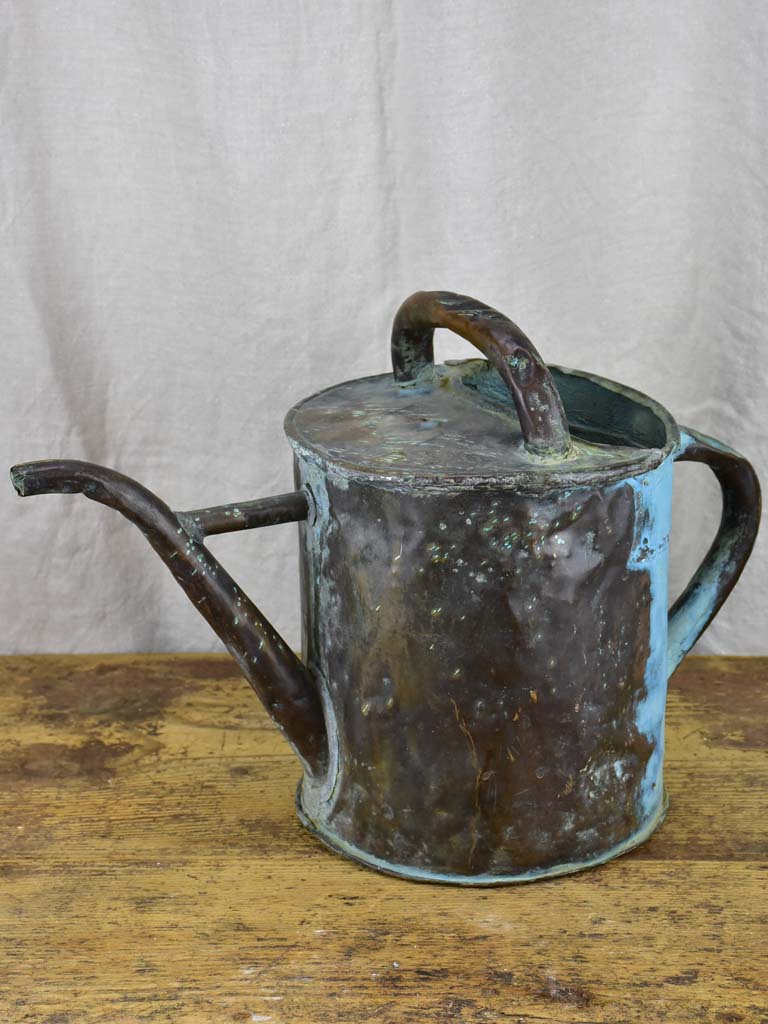 19th Century French copper watering can