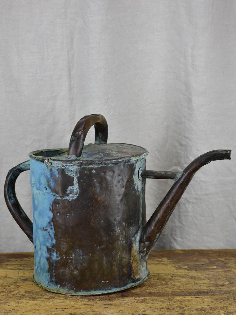 19th Century French copper watering can